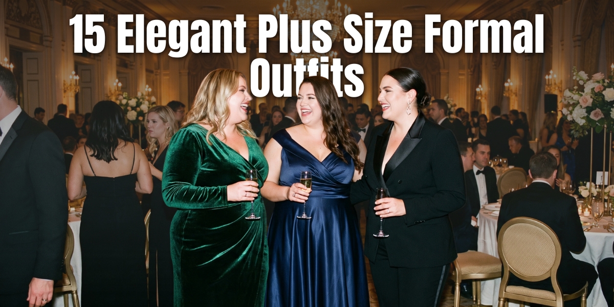 plus size formal outfits for women, elegant gowns and pantsuit ideas